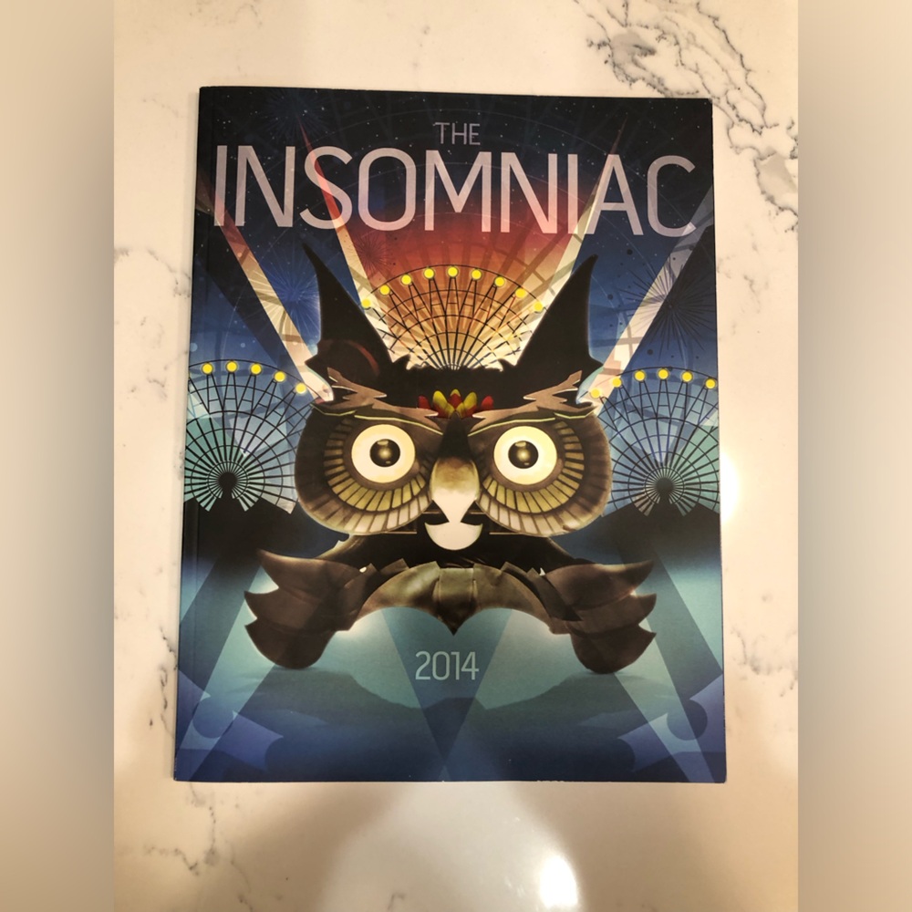EDC Electric Daisy Carnival Insomniac Magazine Volume 3 (2014) Rare Collectible!